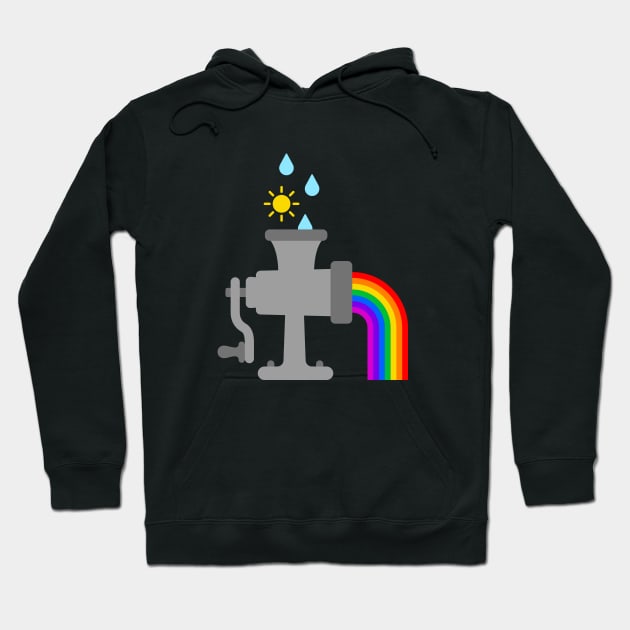 Rainbow Grinder Hoodie by viktorhertz